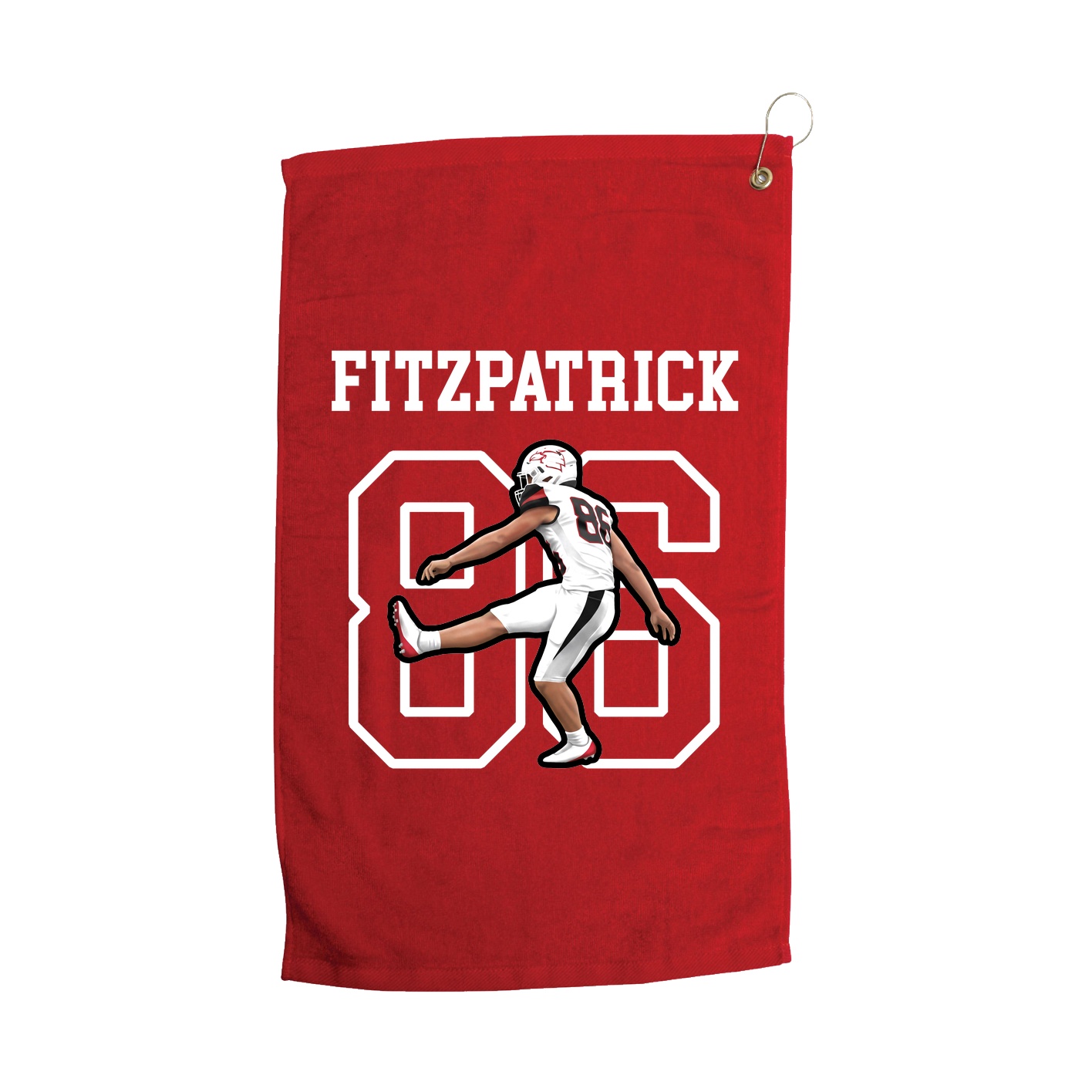 Golf Towel — Shirsey in Red
