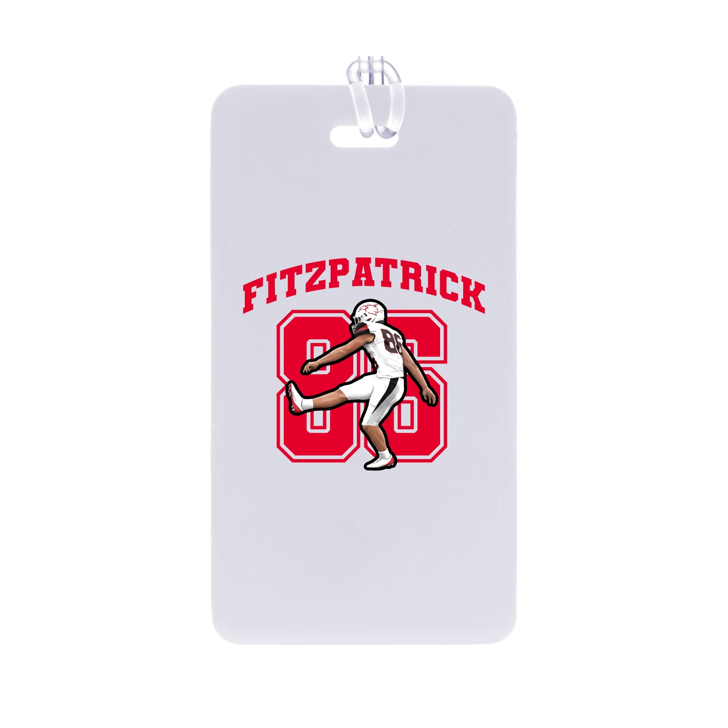 Bag Tag — Number in Classic