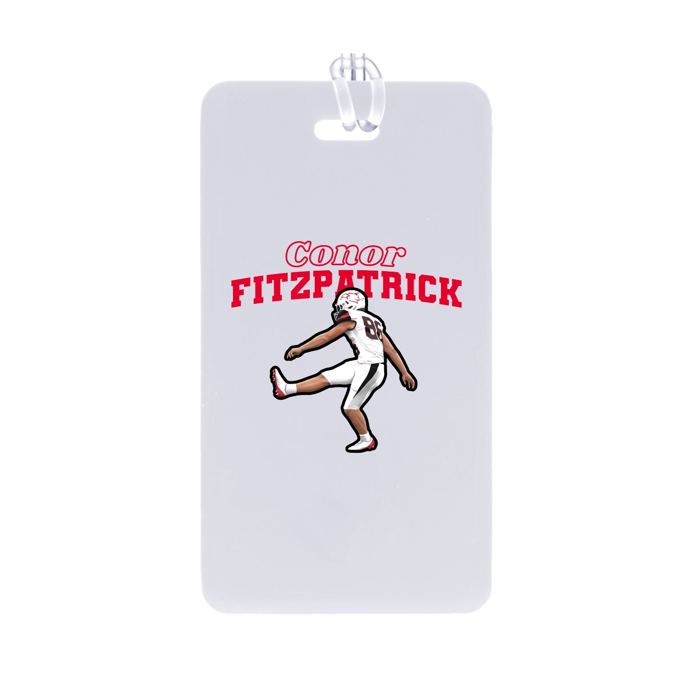 Bag Tag — Name Arch in Classic