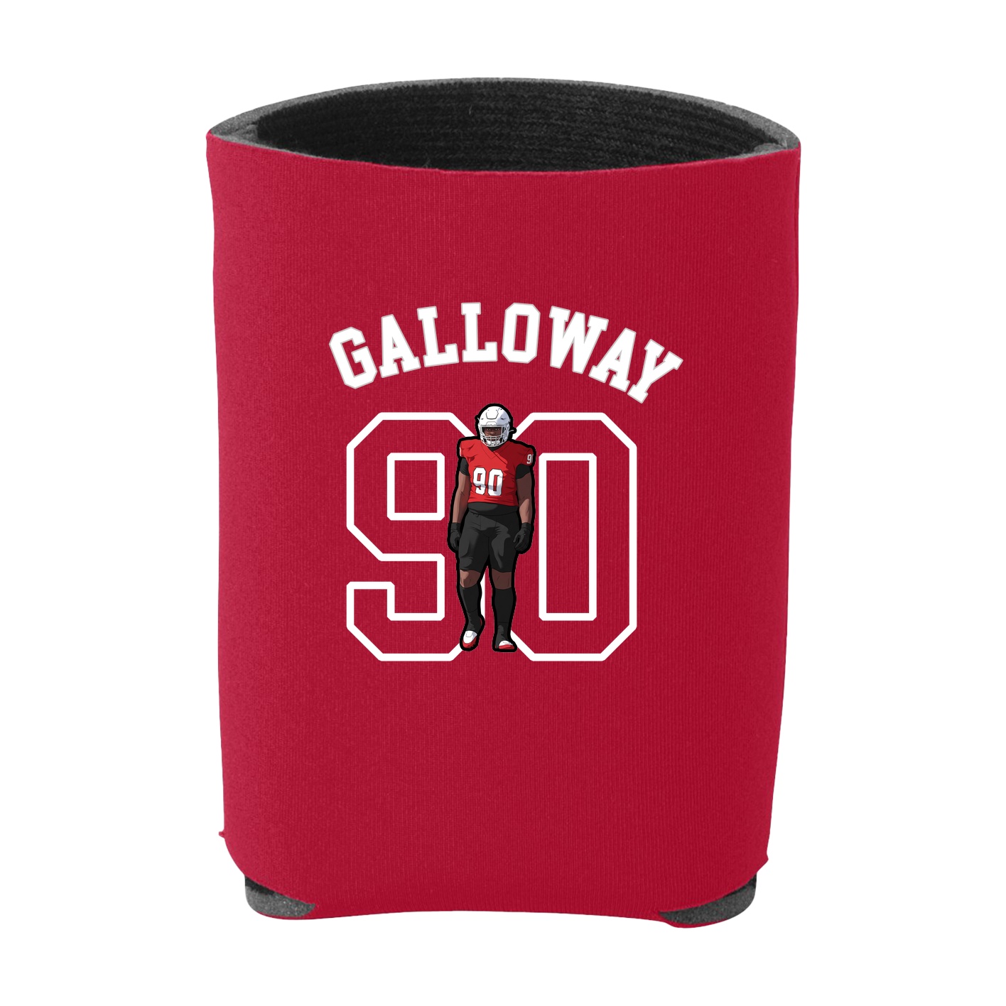 Can Holder — Shirsey Arch in Red
