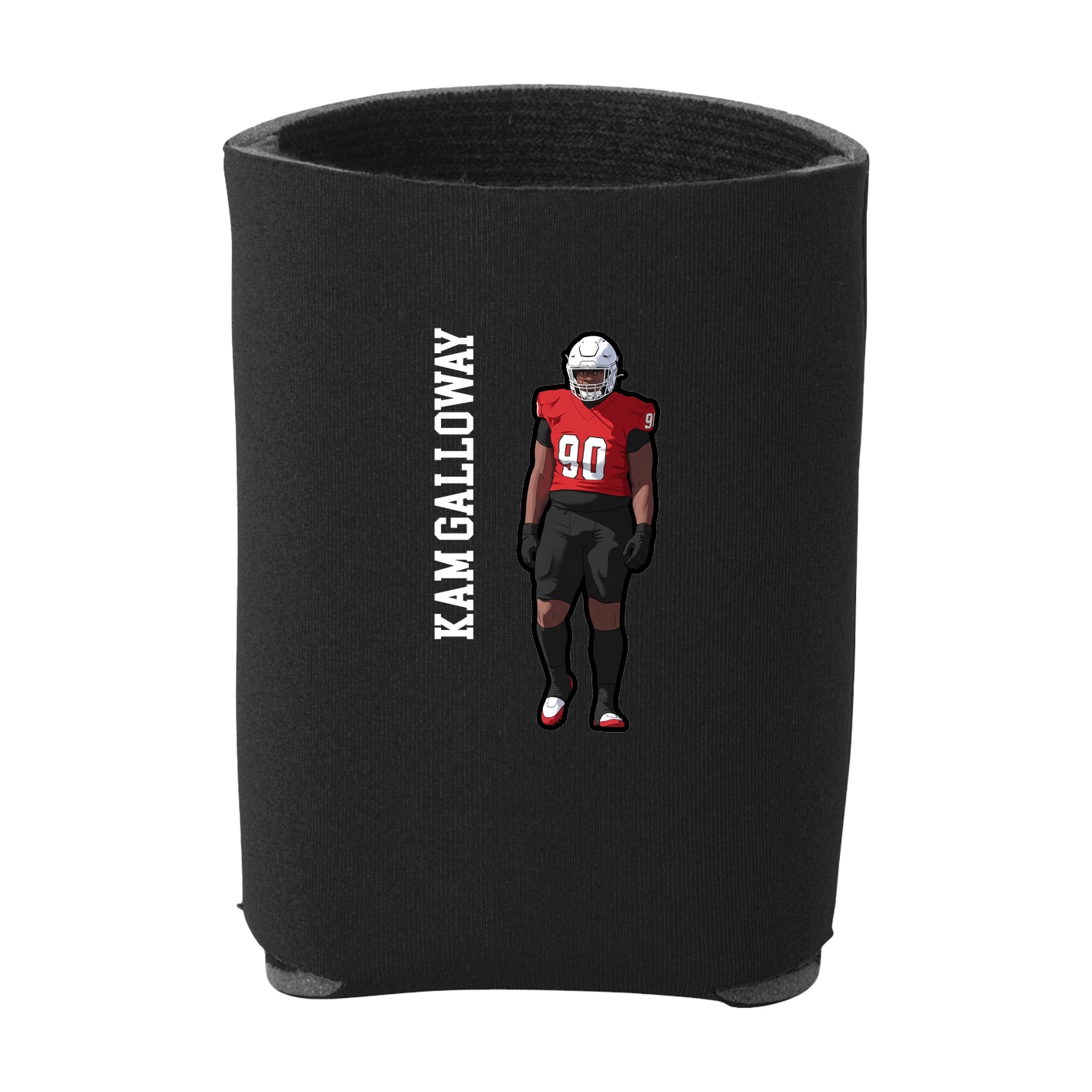Can Holder — Name Vertical in Black