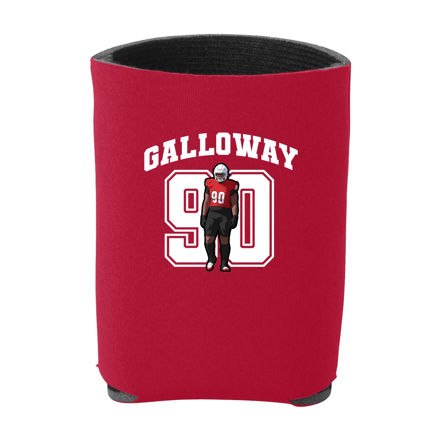 Can Holder — Number in Red