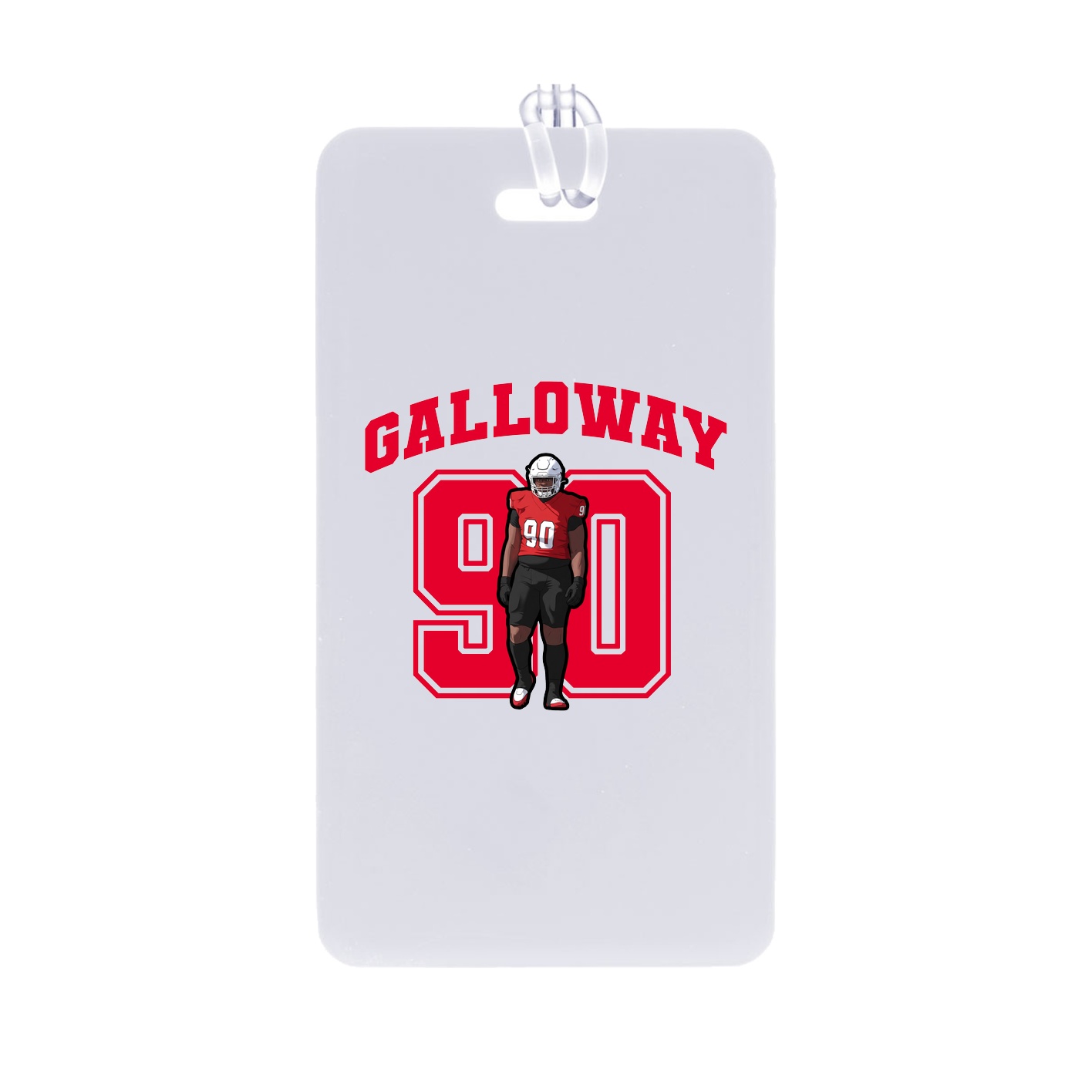 Bag Tag — Number in Classic