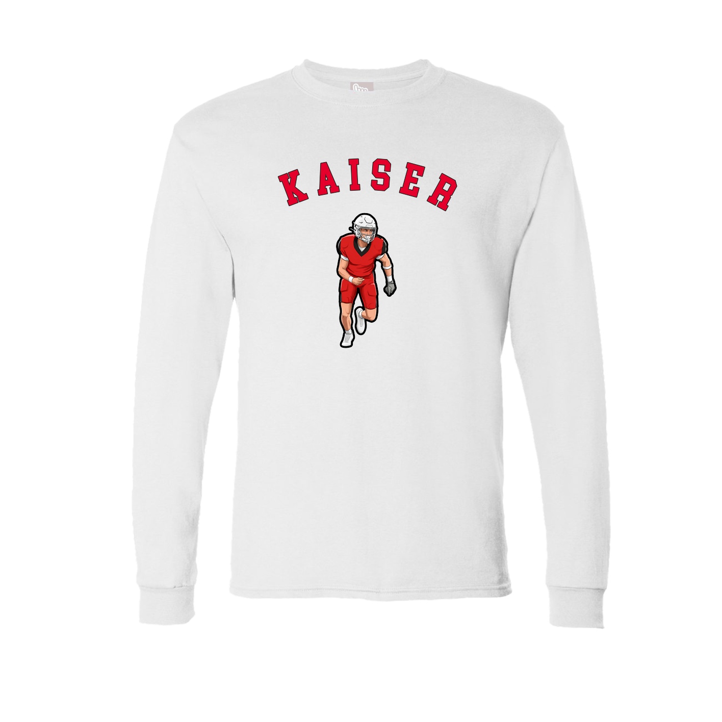 Long Sleeve Tee — Shirsey Arch in White