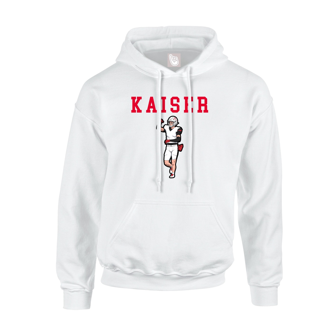 Youth Hoodie — Shirsey in White