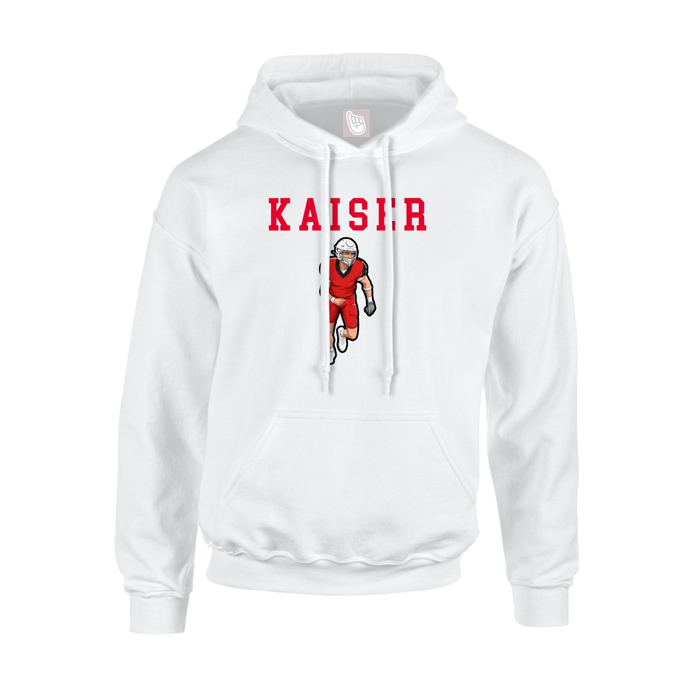 Youth Hoodie — Shirsey in White