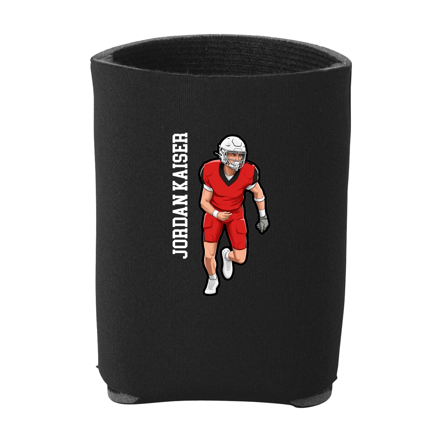 Can Holder — Name Vertical in Black