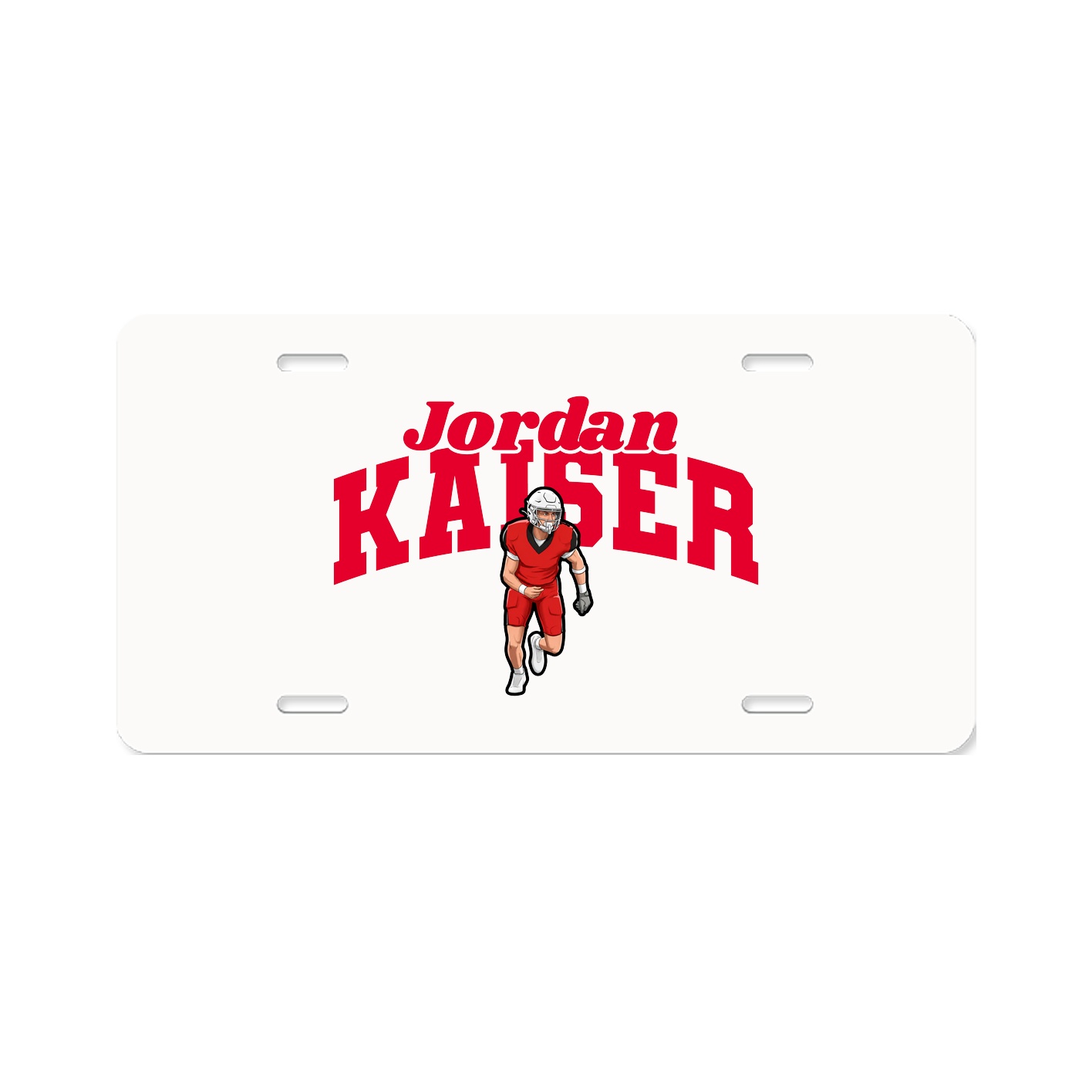 License Plate — Signature Arch in Classic