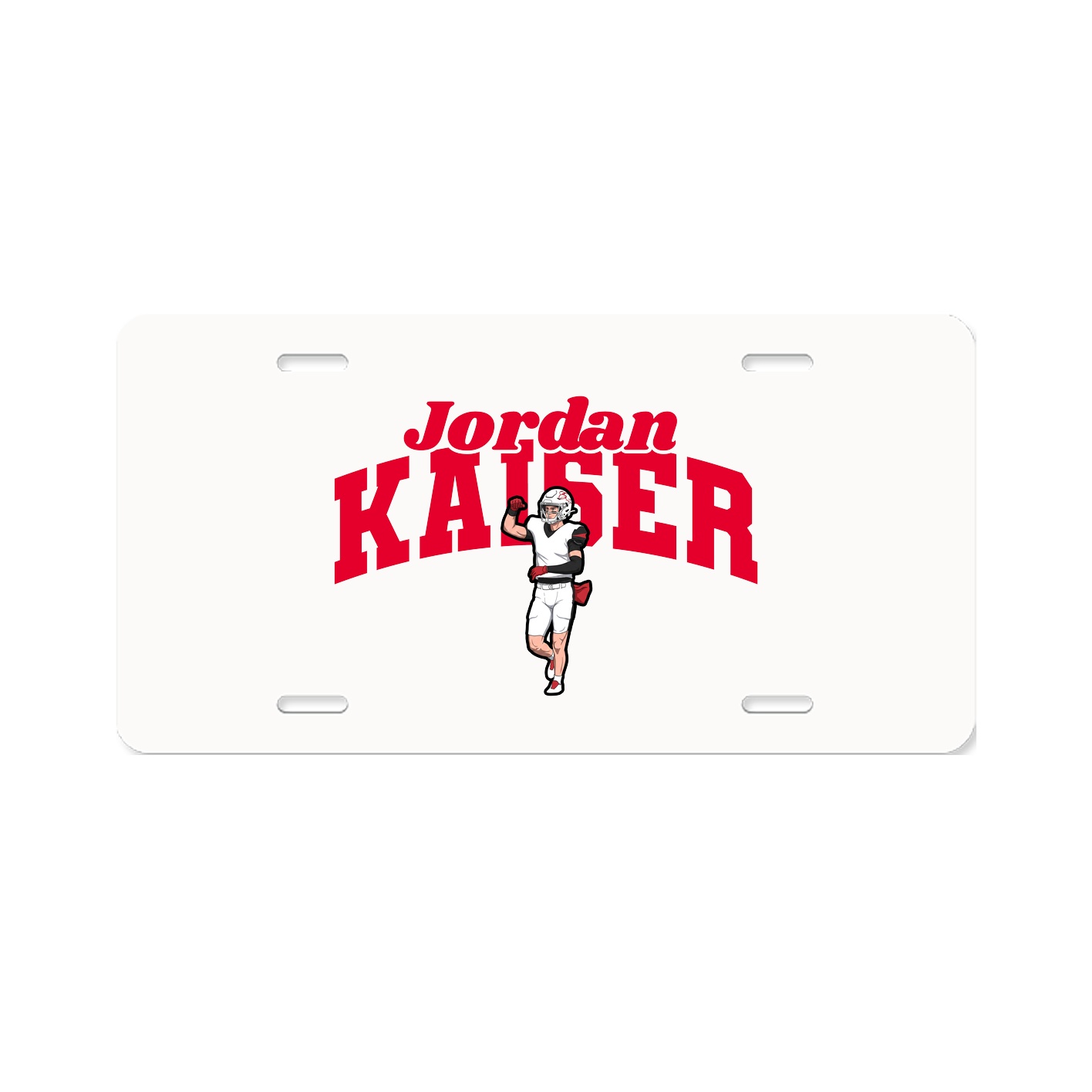 License Plate — Signature Arch in Classic