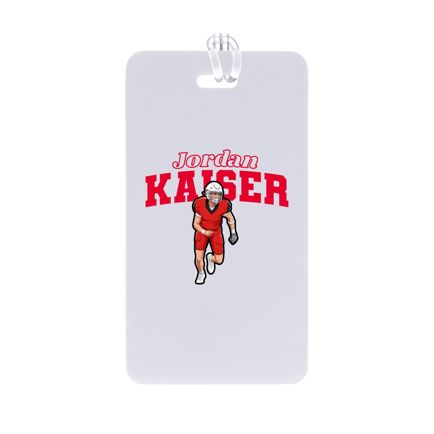 Bag Tag — Name Arch in Classic