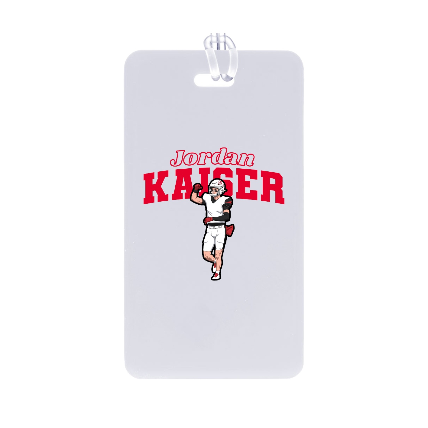 Bag Tag — Name Arch in Classic