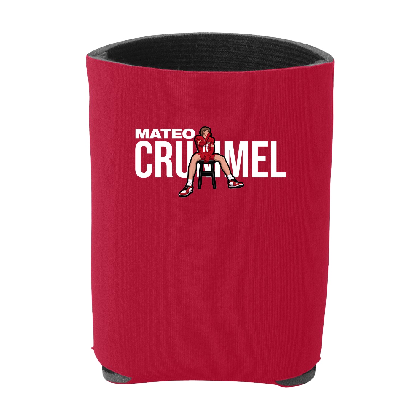Can Holder — Player Name in Red