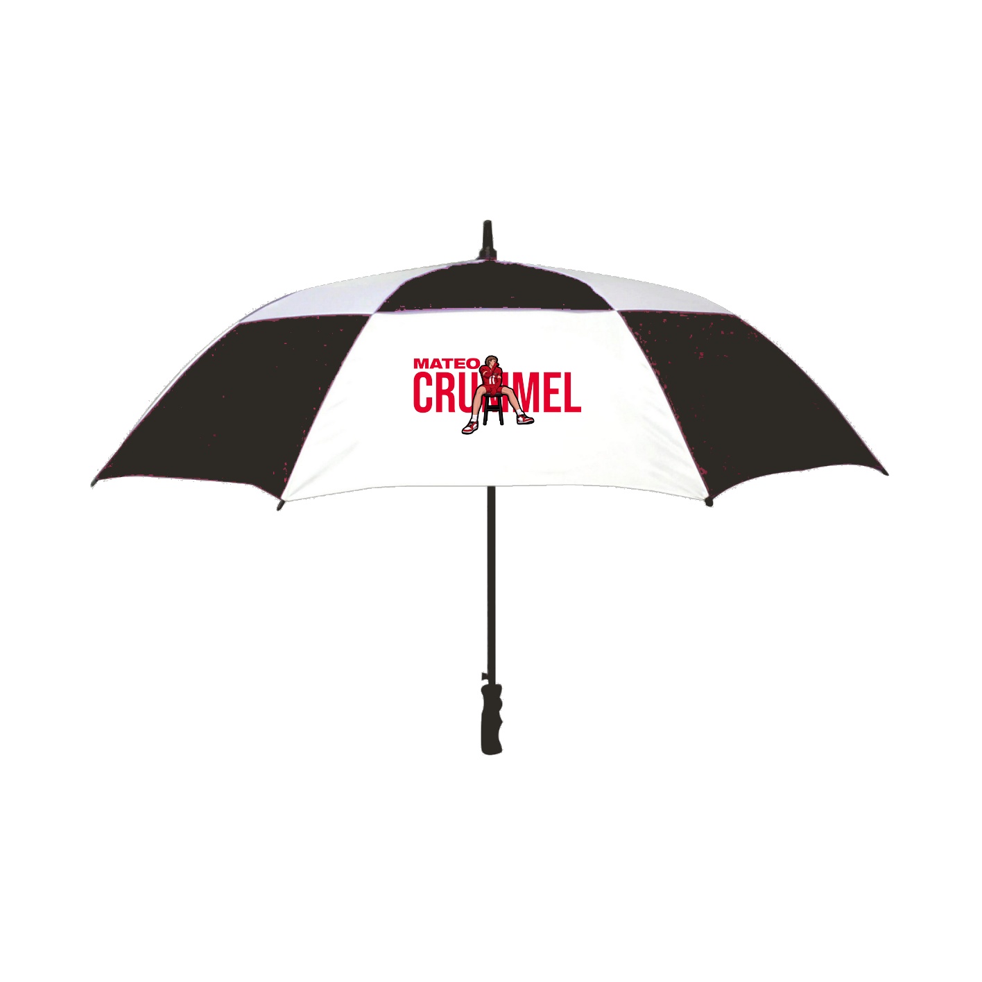 Golf Umbrella — Player Name in Black