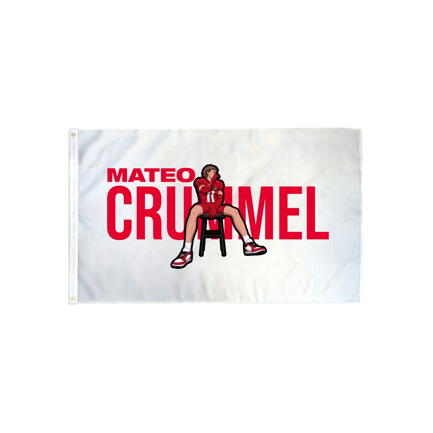 3x5 Flag — Player Name in Classic