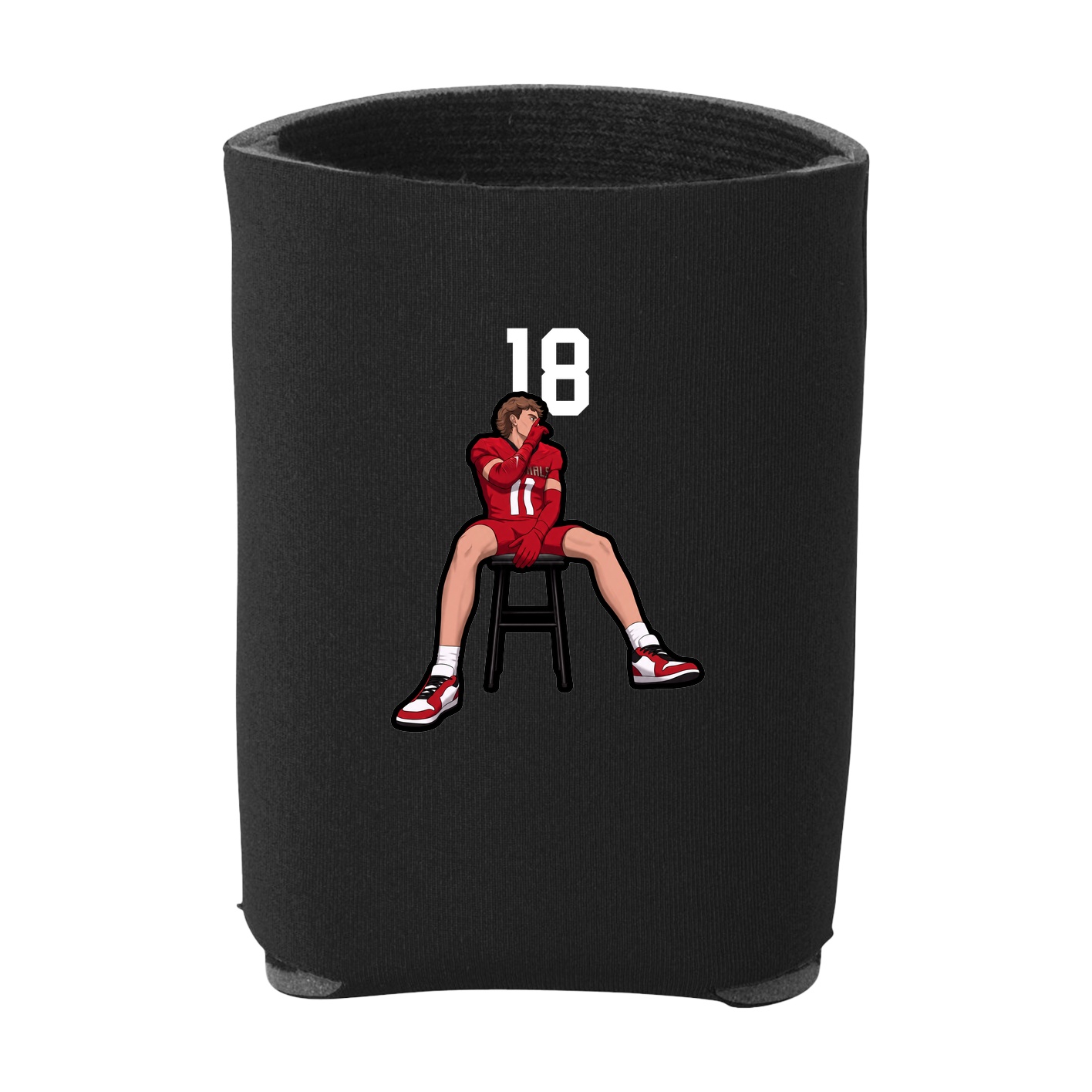 Can Holder — Number Top in Black