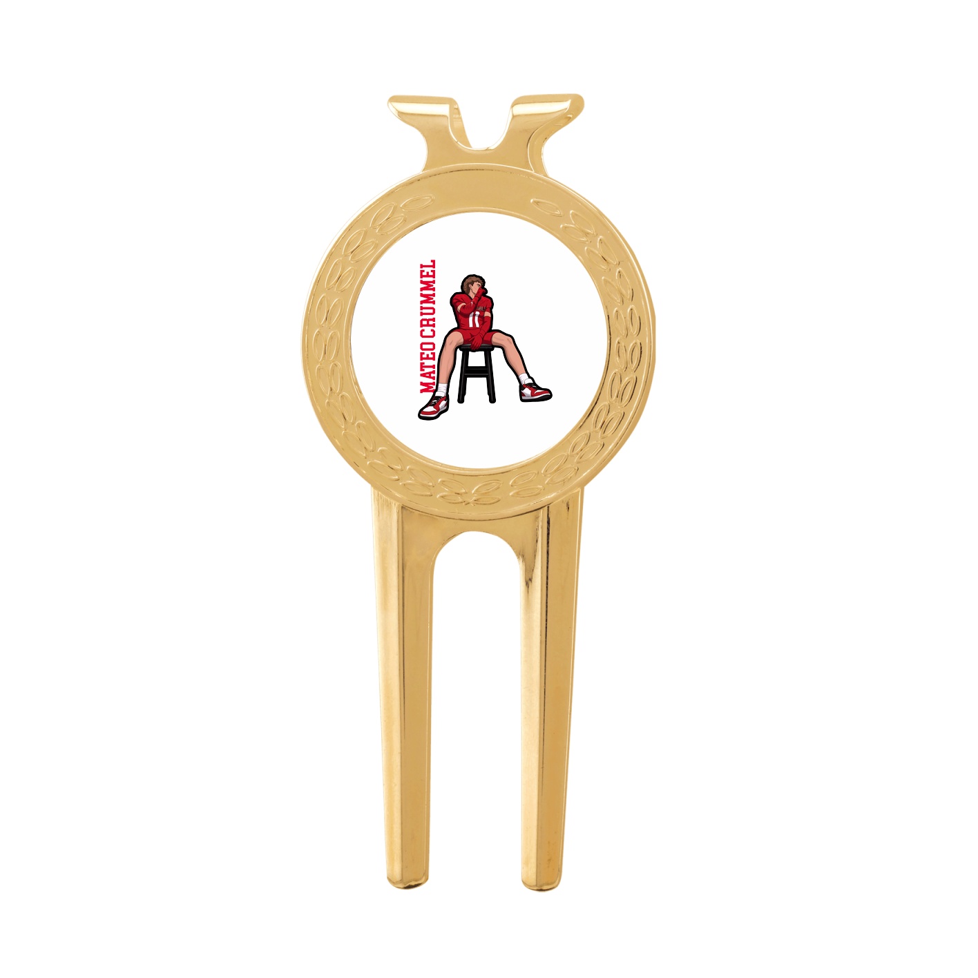 Divot Tool with Ball Marker — Name Vertical in Classic