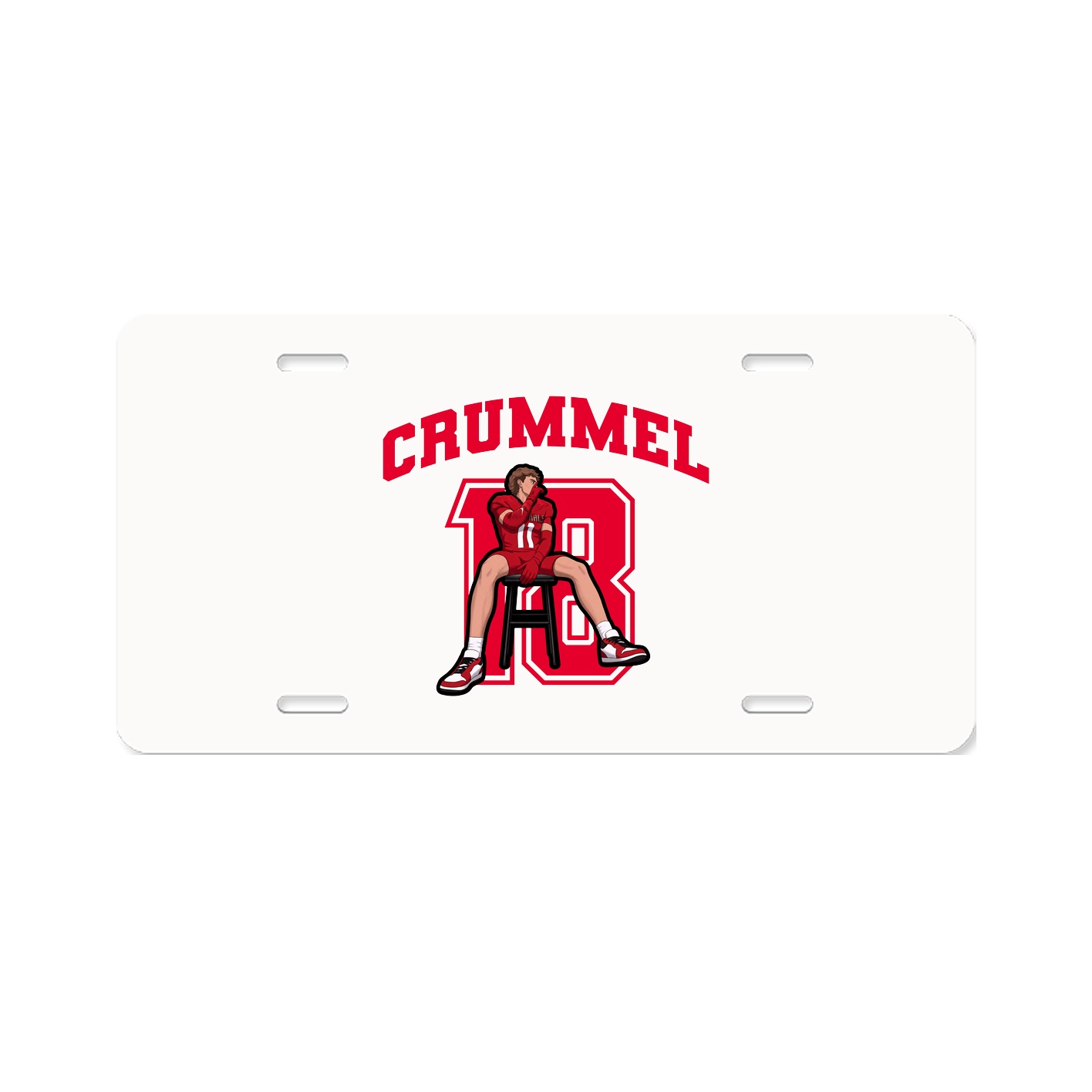 License Plate — Number in Classic