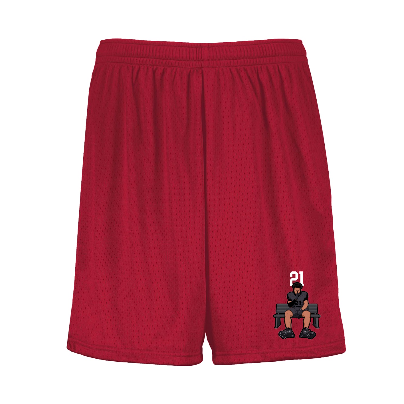 Shorts — Number Top in Red