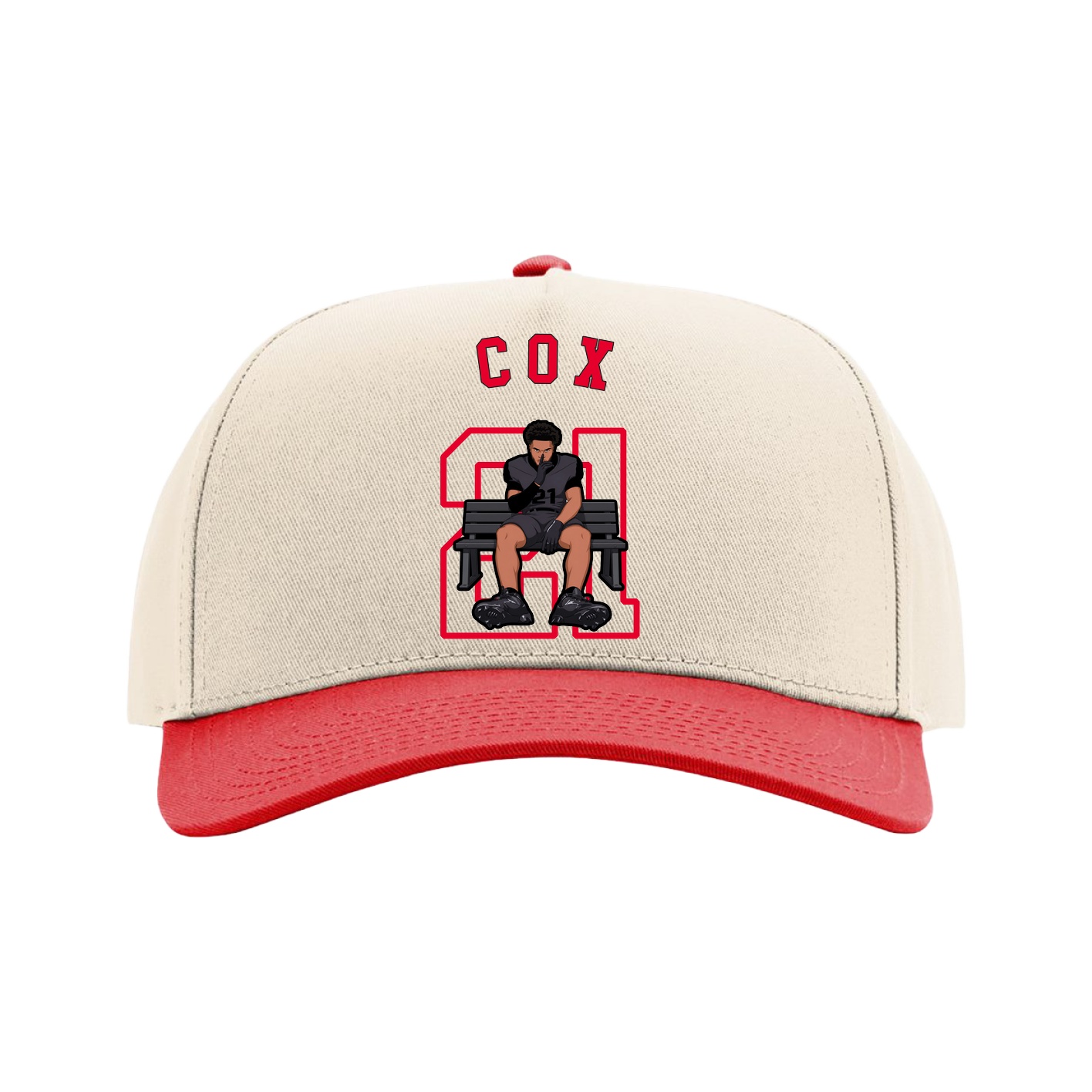 Full Fabric Five-Panel Champ Cap