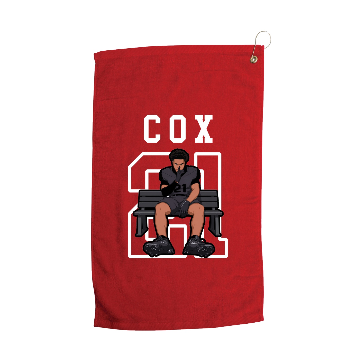 Golf Towel — Shirsey in Red