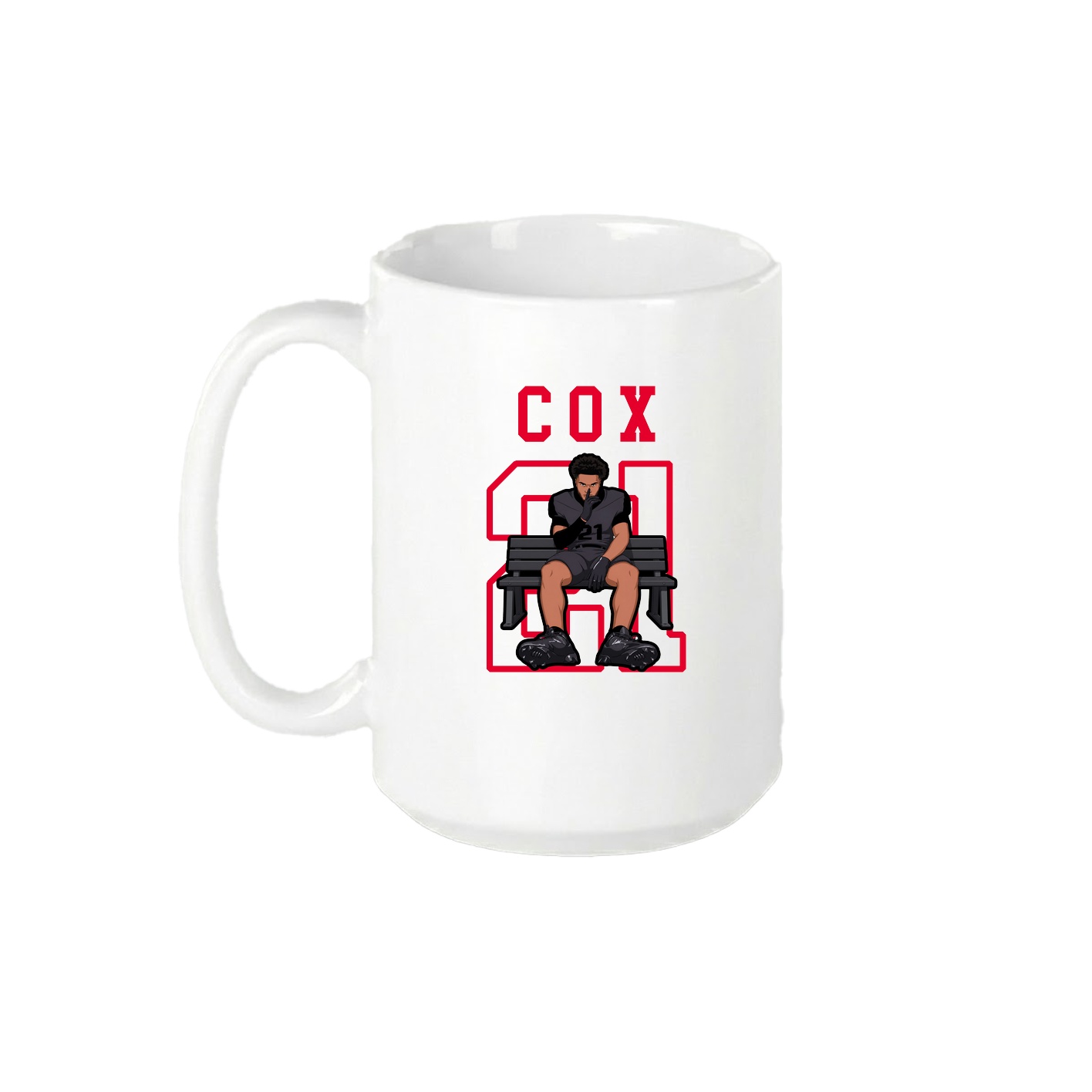 15oz Coffee Mug — Shirsey in White
