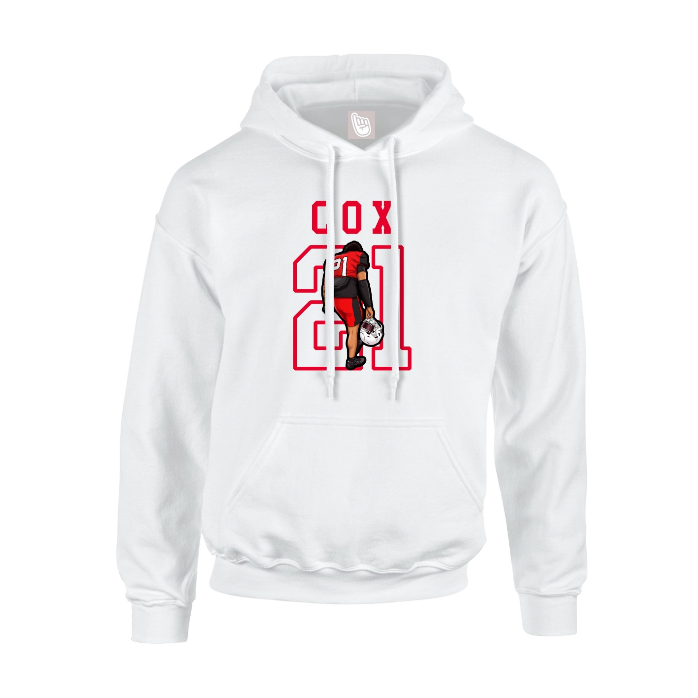 Youth Hoodie — Shirsey in White