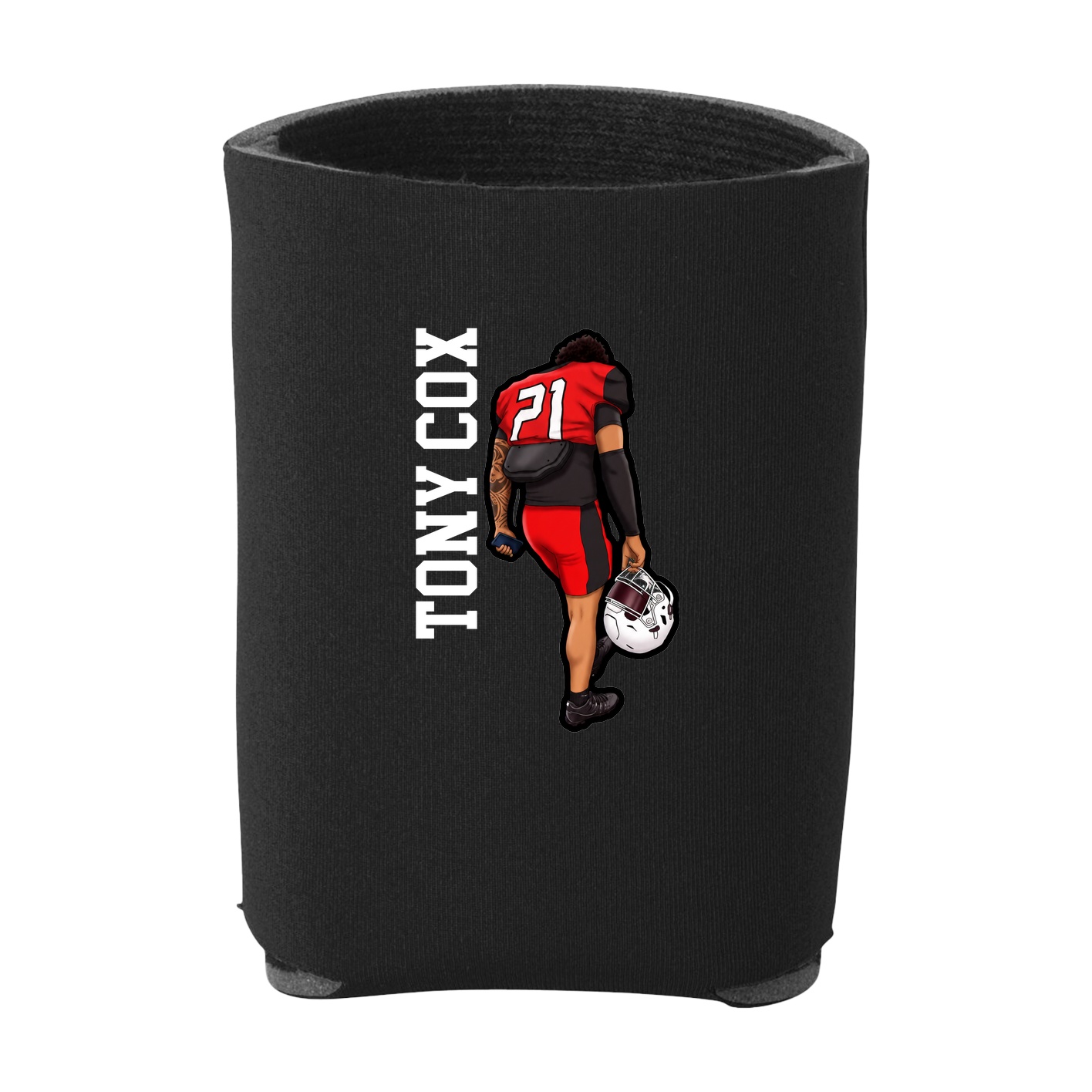 Can Holder — Name Vertical in Black