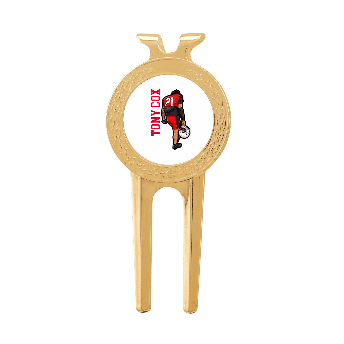 Divot Tool with Ball Marker — Name Vertical in Classic