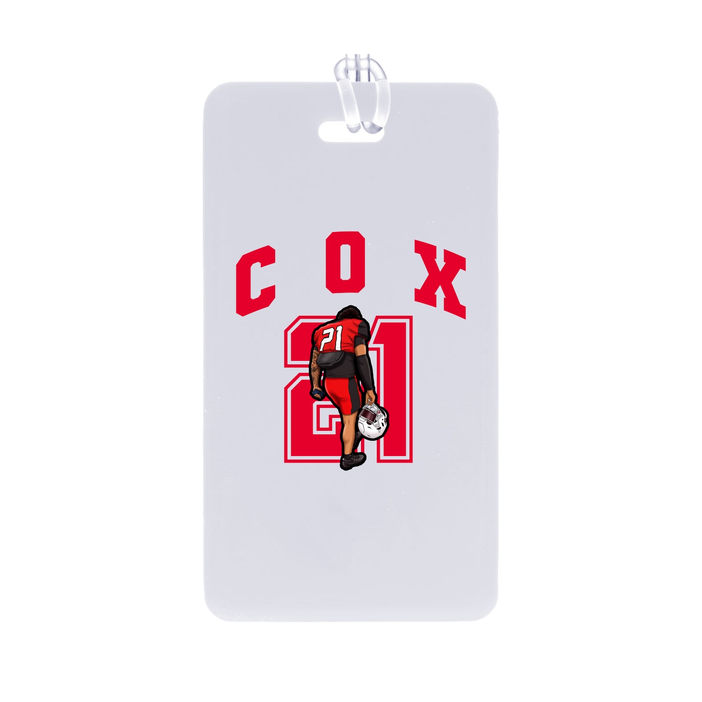 Bag Tag — Number in Classic