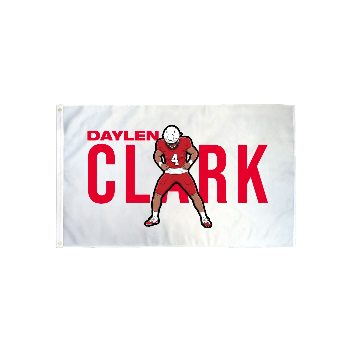 3x5 Flag — Player Name in Classic