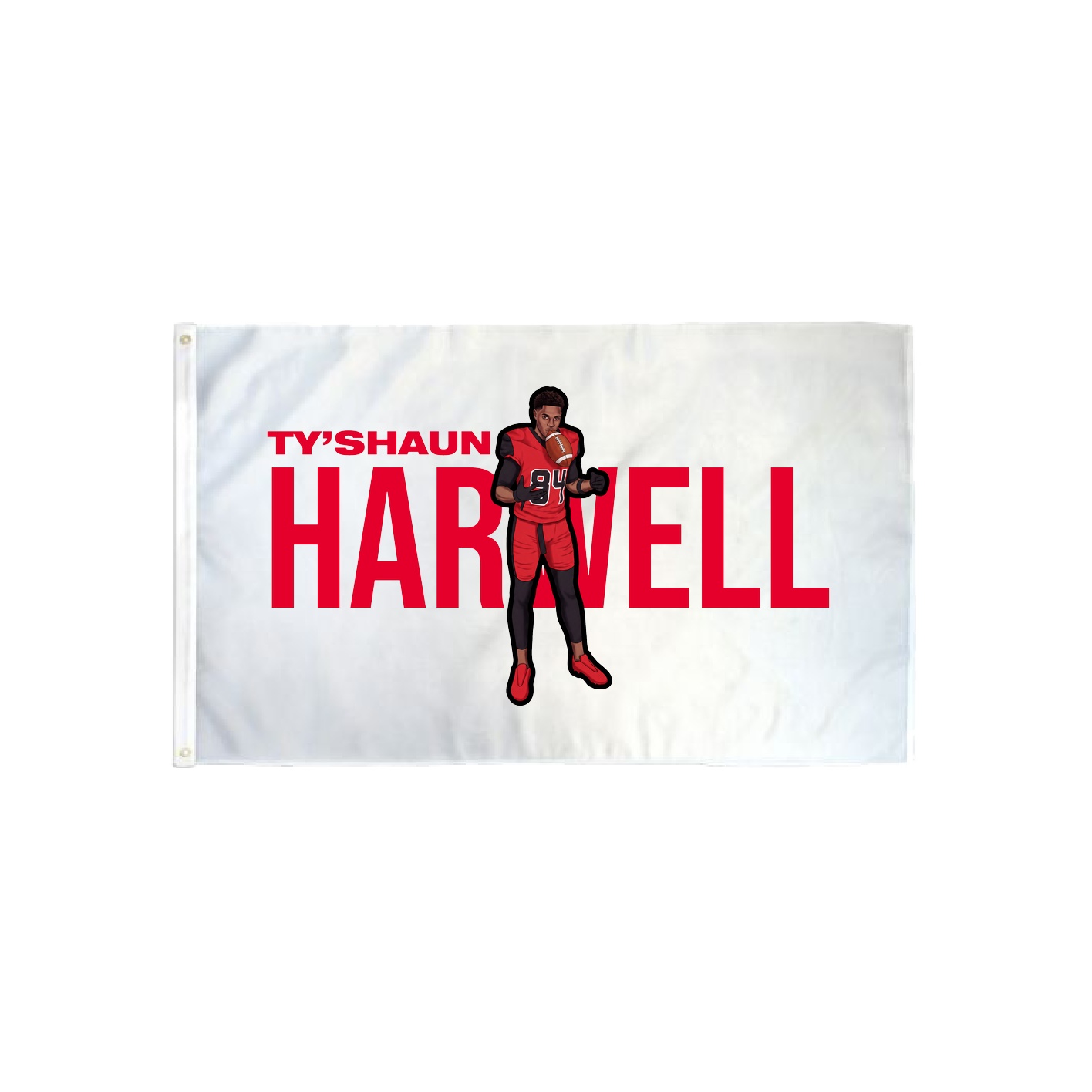 3x5 Flag — Player Name in Classic