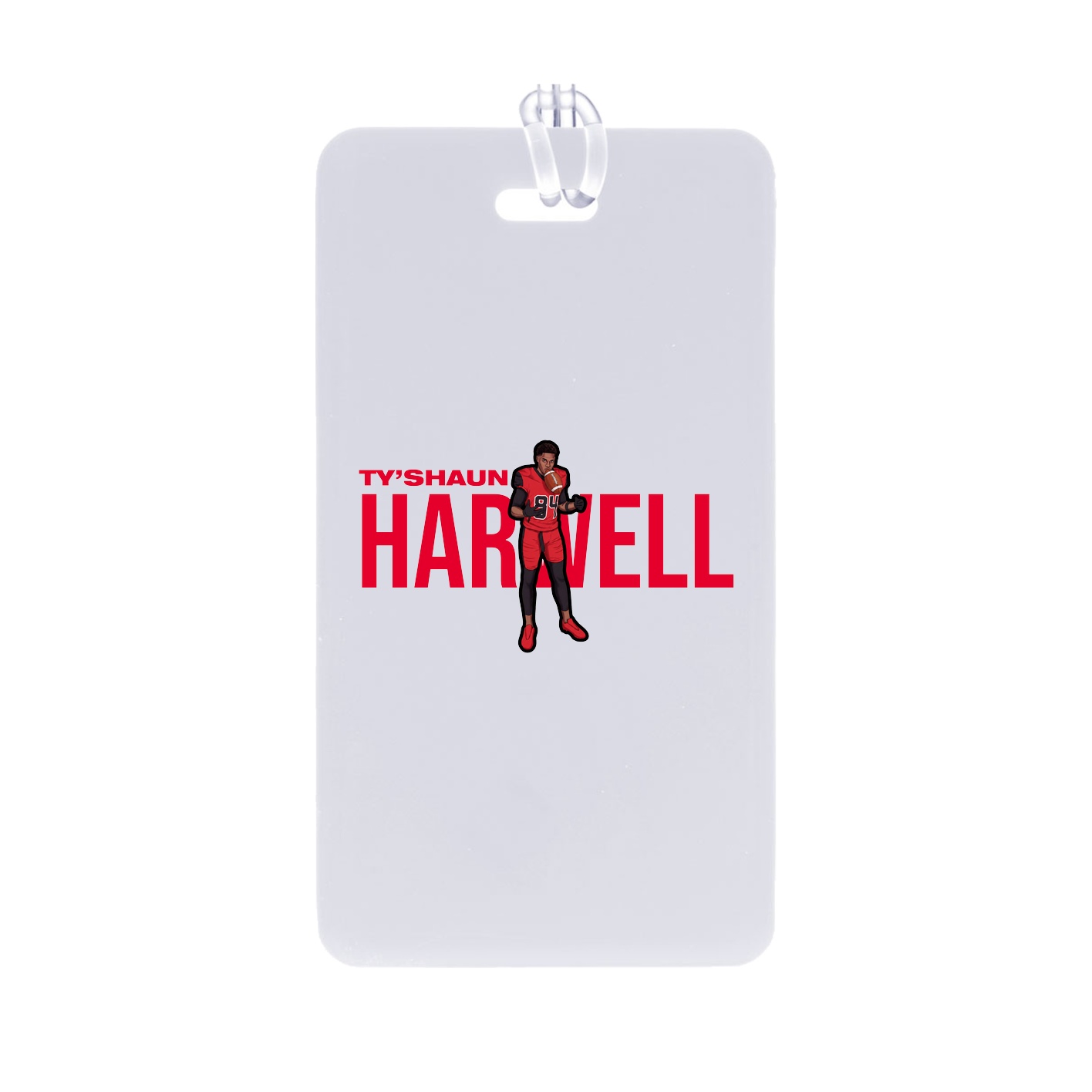 Bag Tag — Player Name in Classic