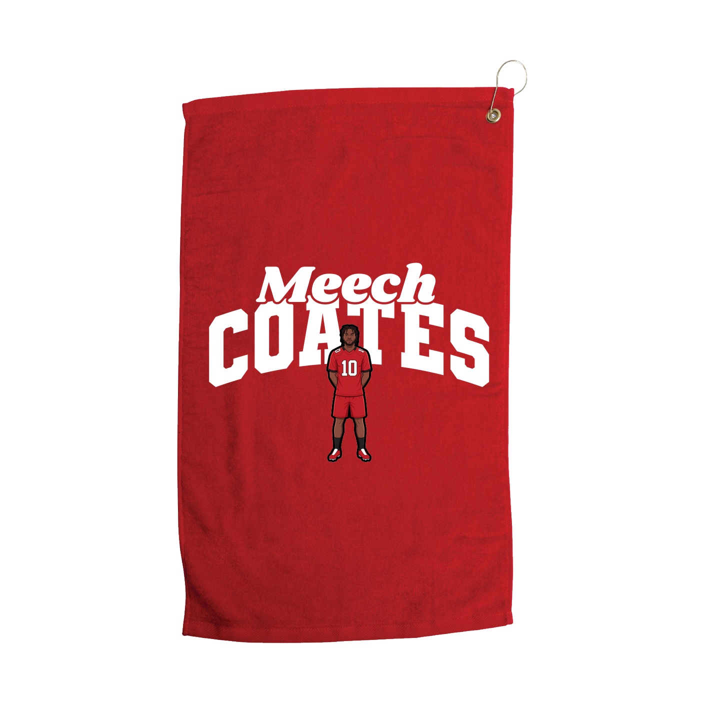 Golf Towel — Signature Arch in Red