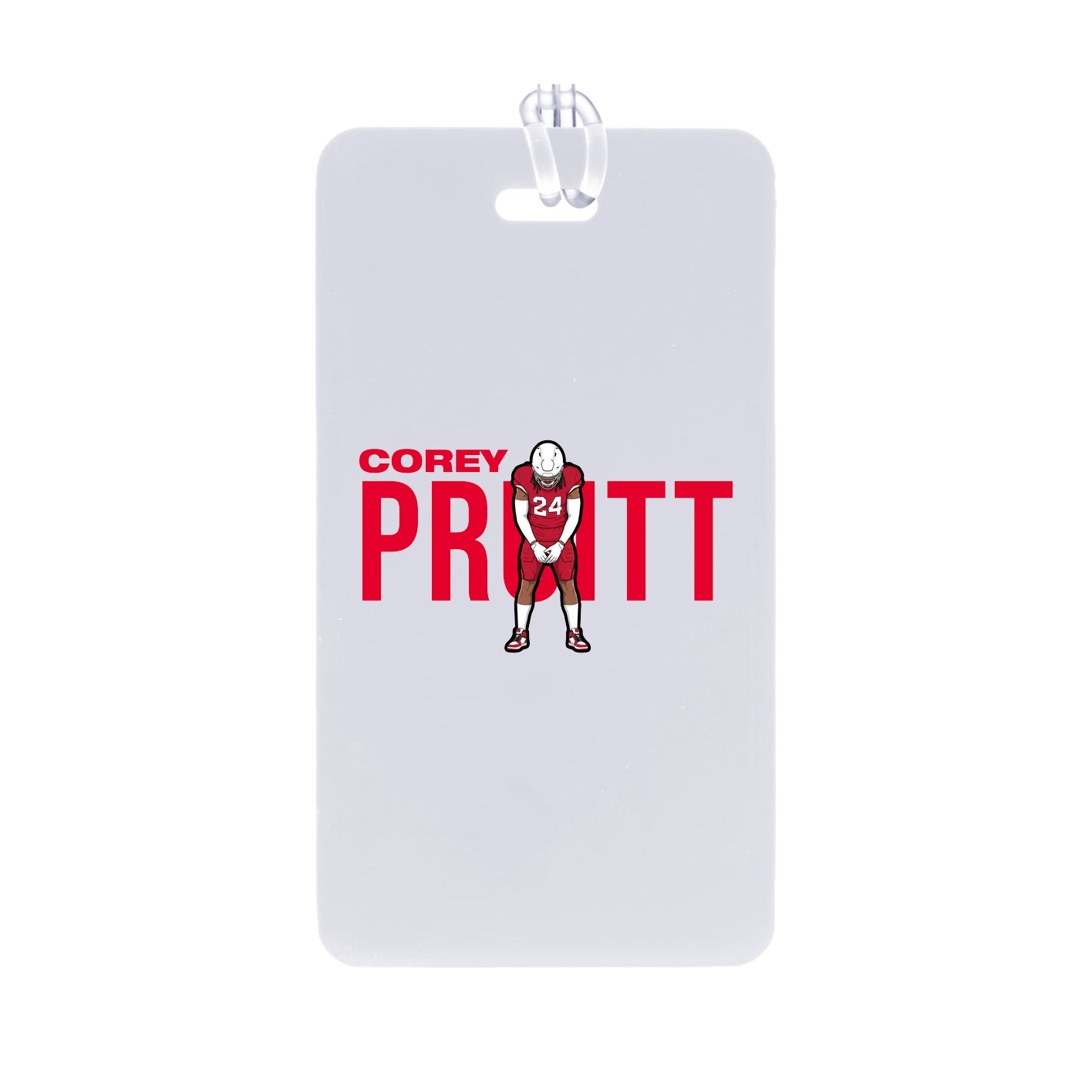 Bag Tag — Player Name in Classic