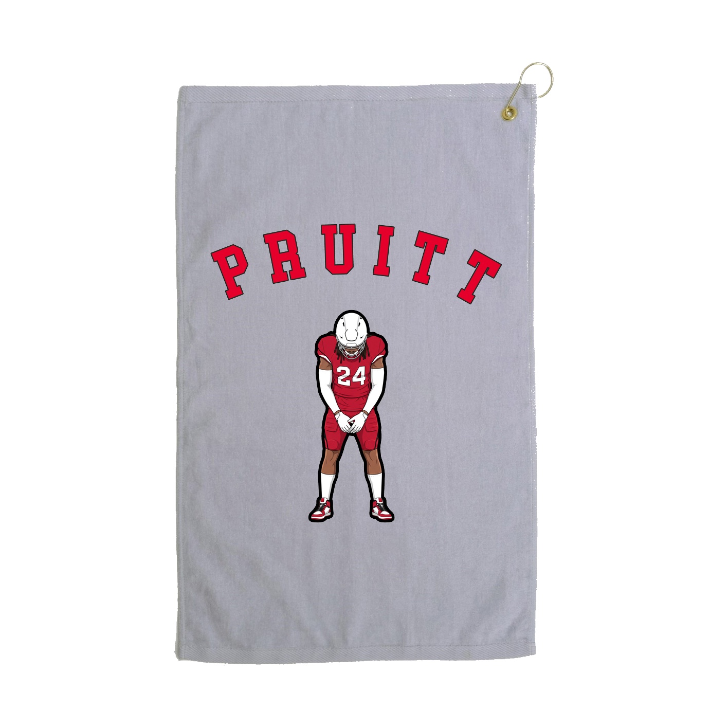 Golf Towel — Shirsey Arch in Grey