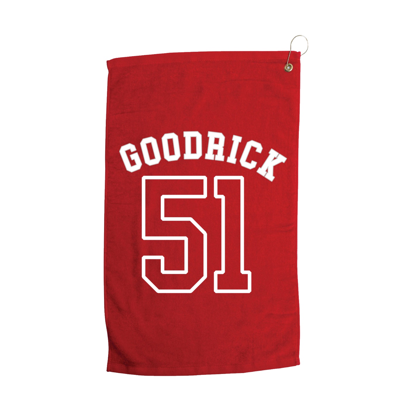 Golf Towel — Shirsey Arch in Red