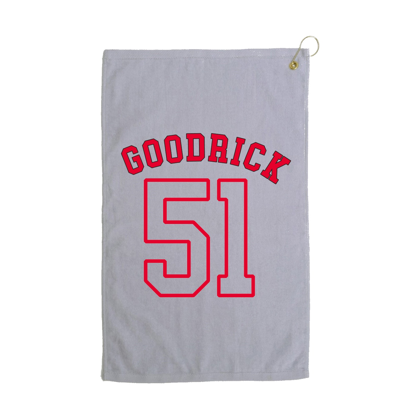 Golf Towel — Shirsey Arch in Grey