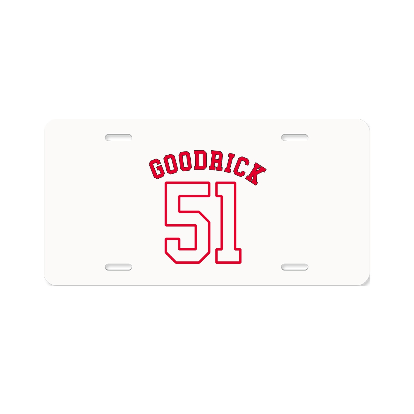 License Plate — Shirsey Arch in Classic