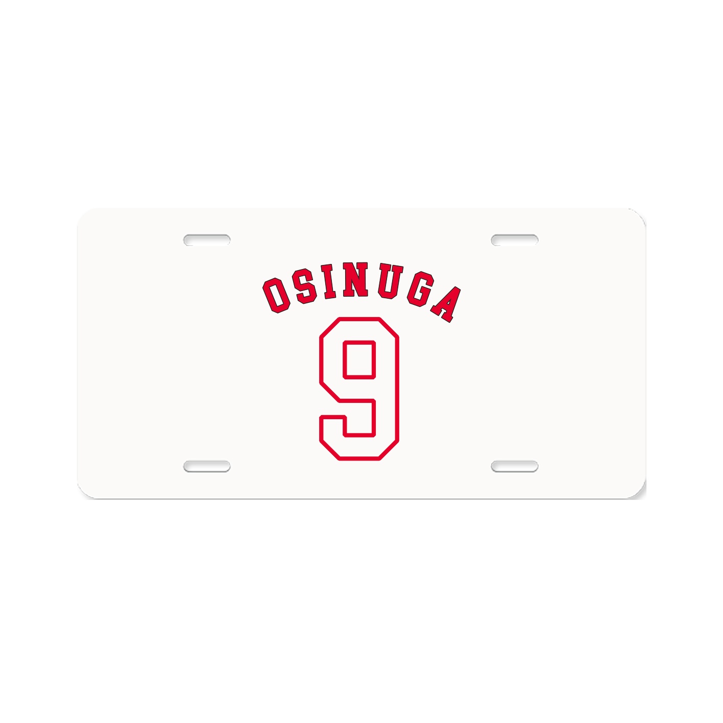 License Plate — Shirsey Arch in Classic