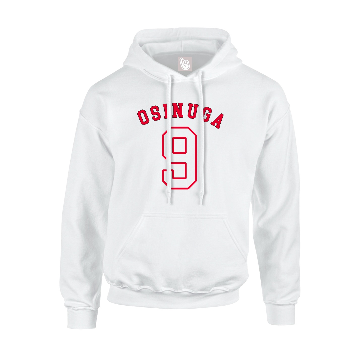 Youth Hoodie — Shirsey Arch in White