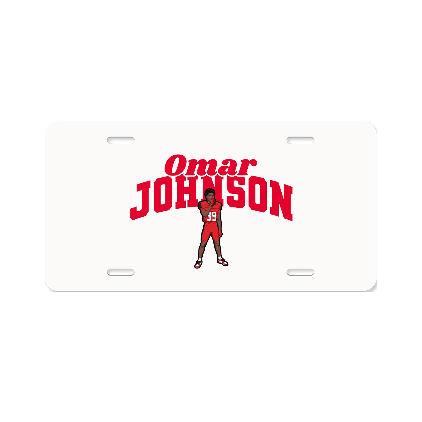 License Plate — Signature Arch in Classic
