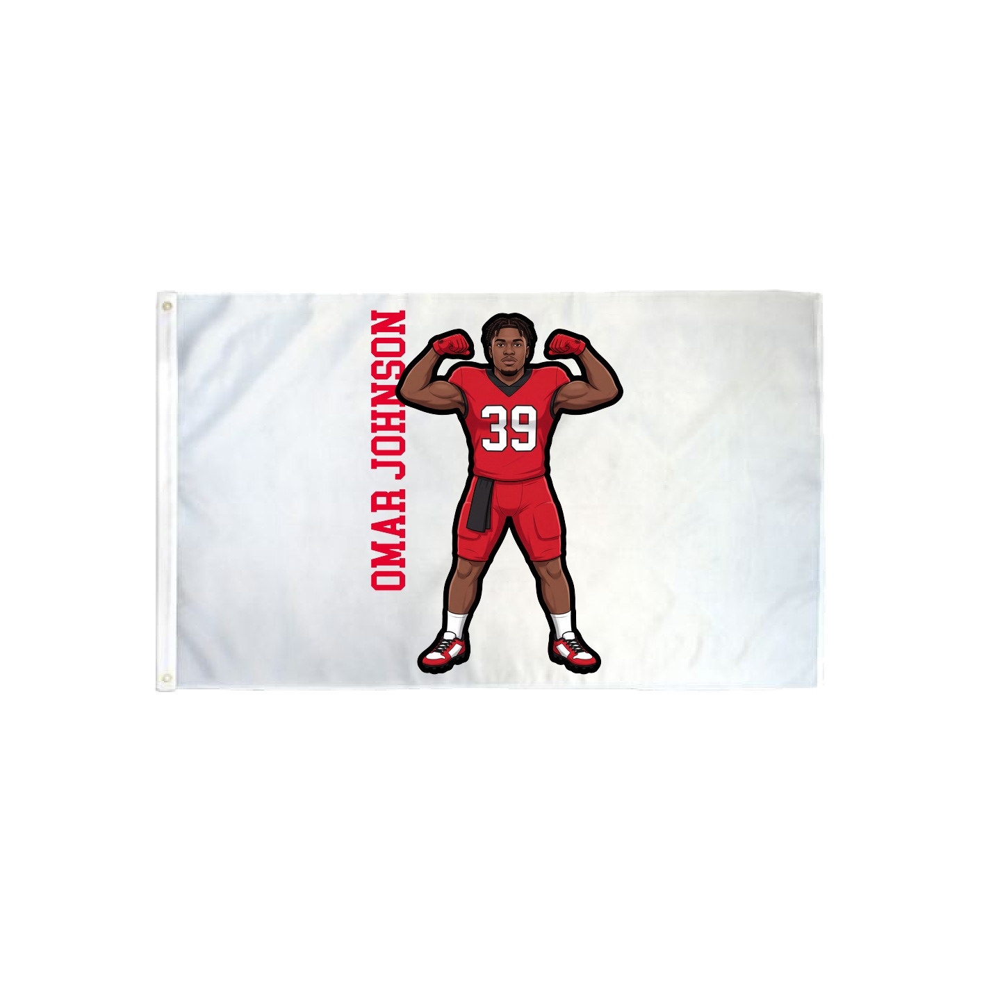3x5 Flag — Name Vertical in Classic