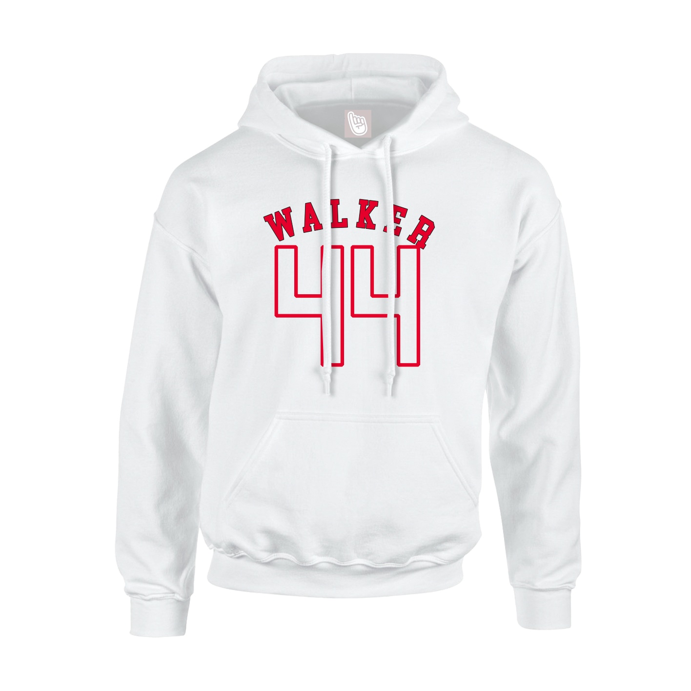 Hoodie — Shirsey Arch in White