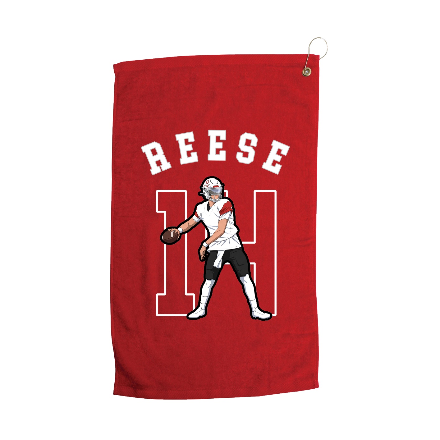 Golf Towel — Shirsey Arch in Red