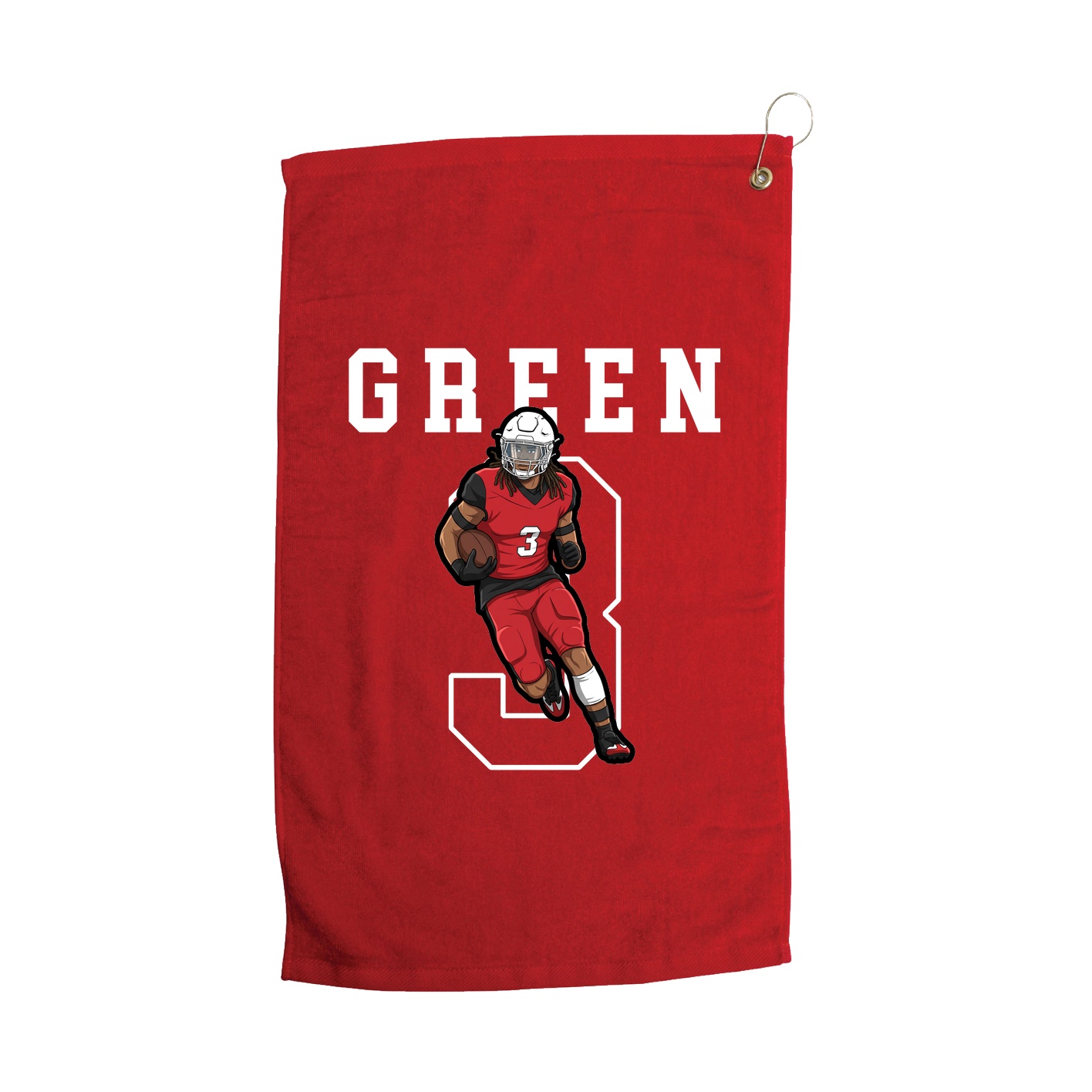Golf Towel — Shirsey in Red