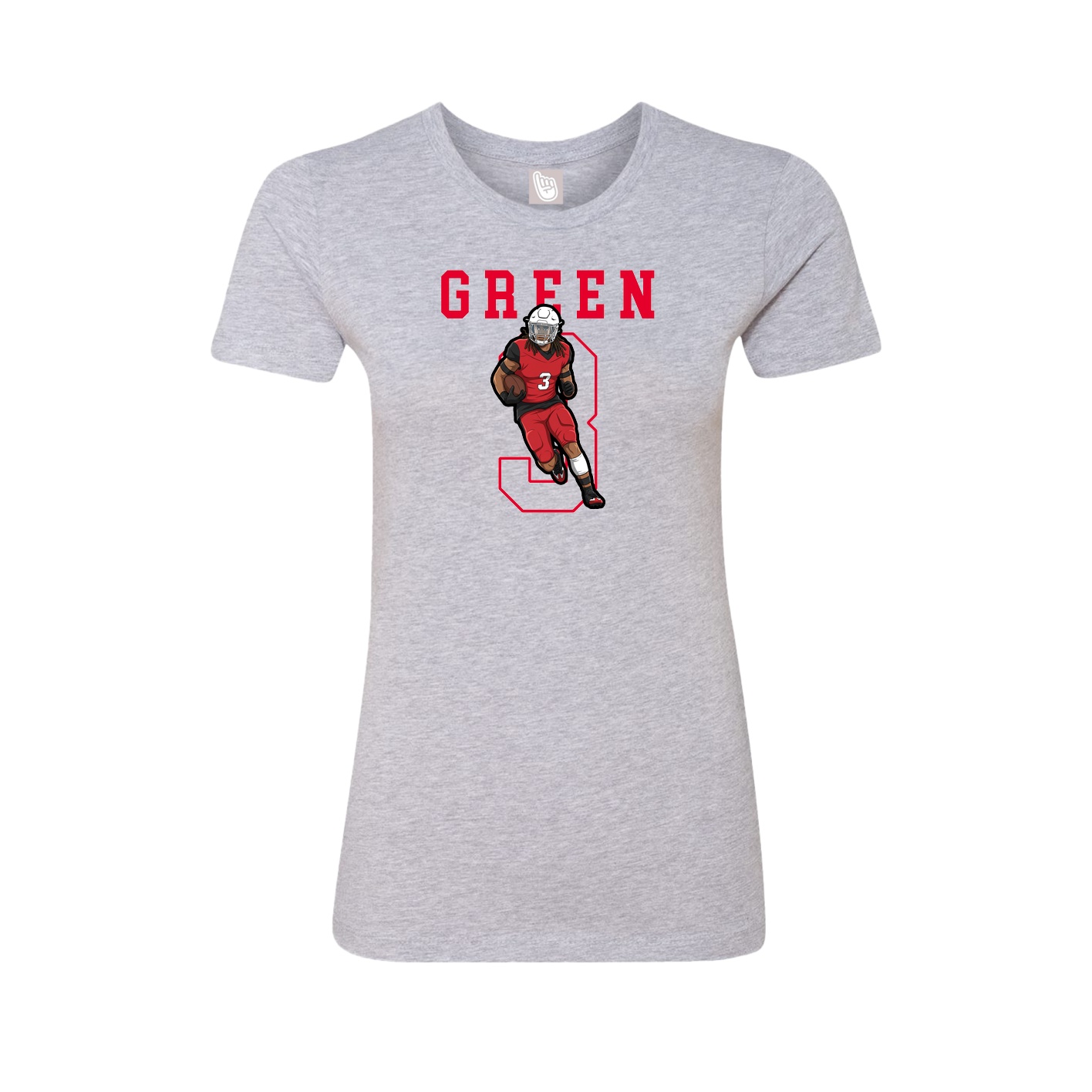 Fitted Women's Tee — Shirsey in Grey