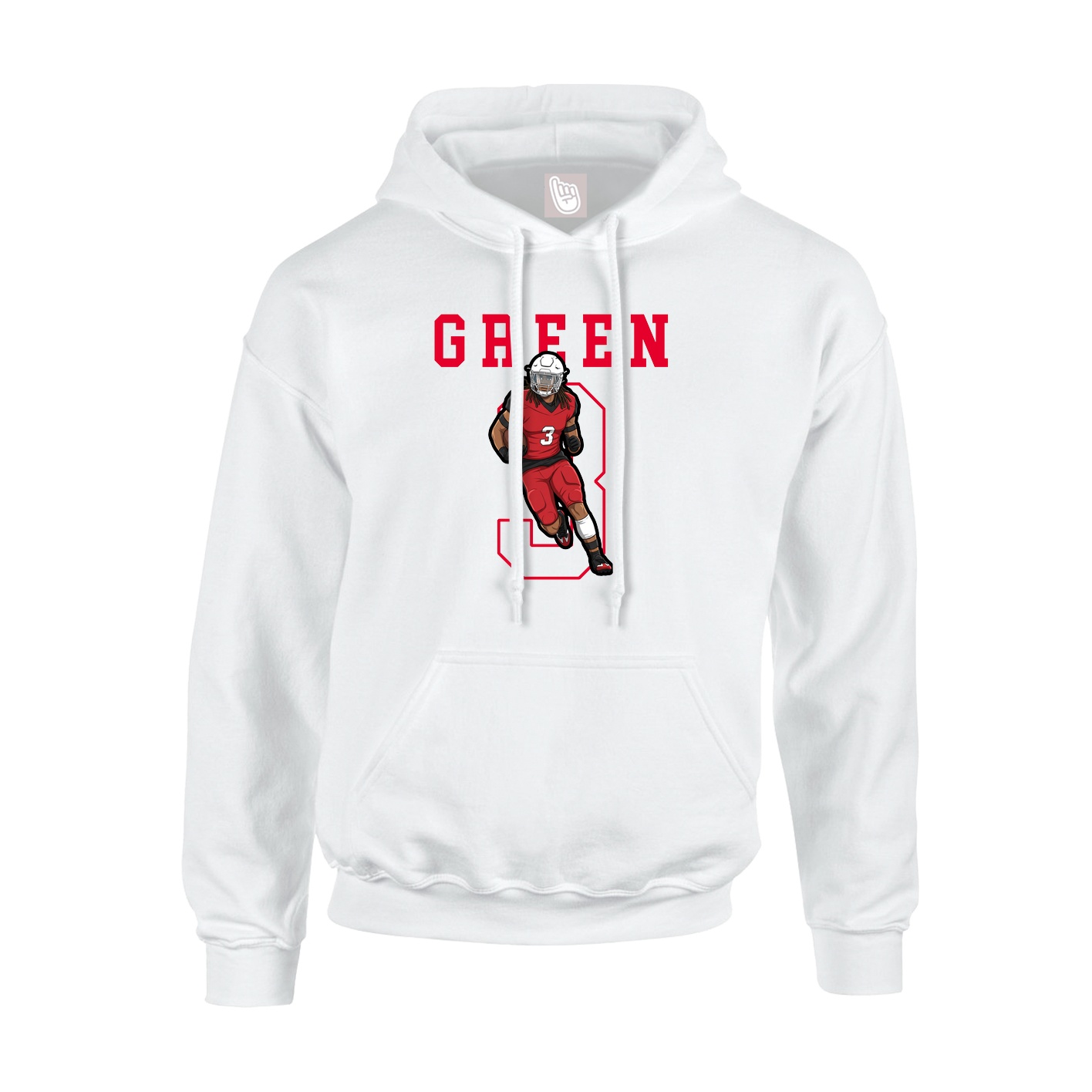Youth Hoodie — Shirsey in White