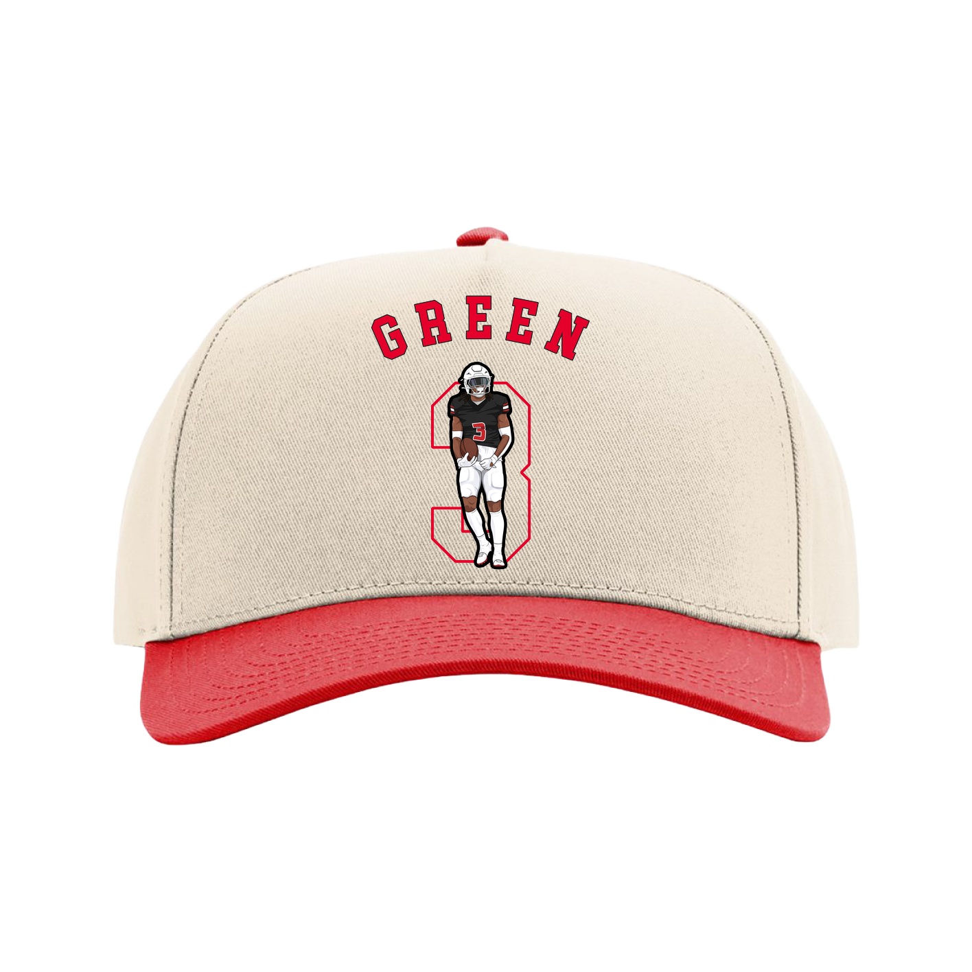Full Fabric Five-Panel Champ Cap