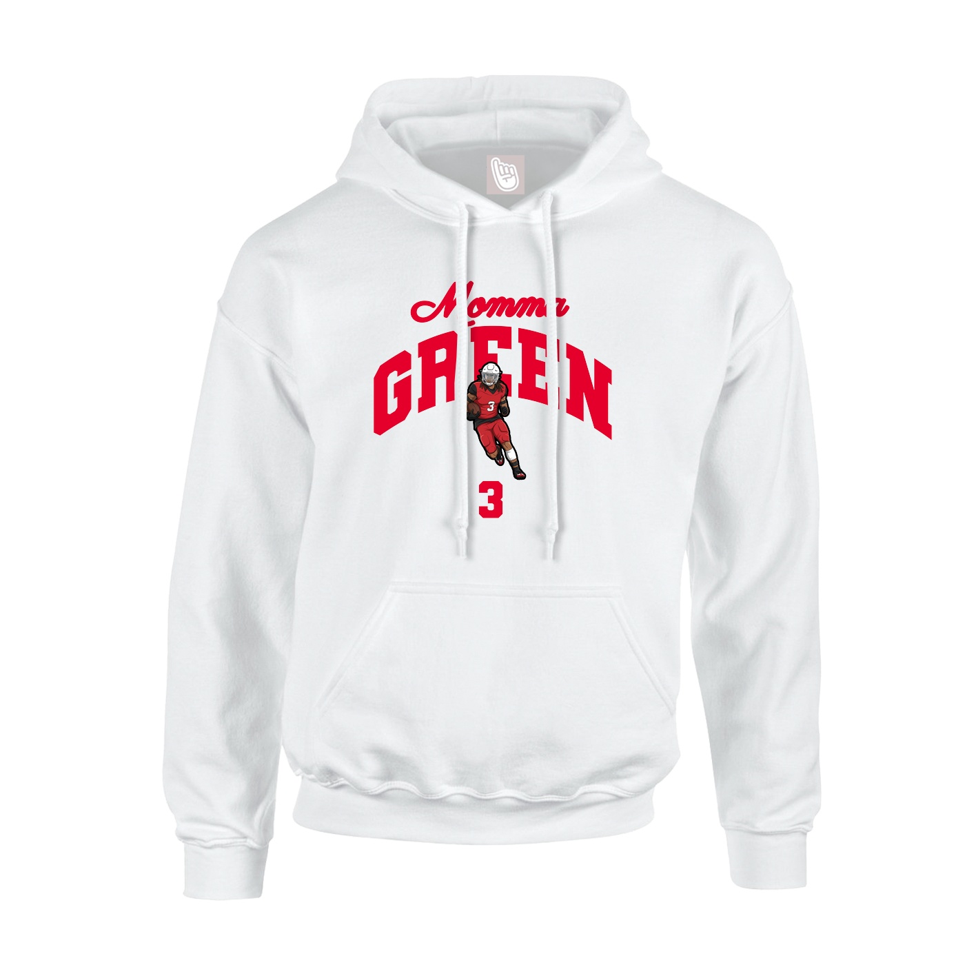 Hoodie — Mothers Day Arch in White