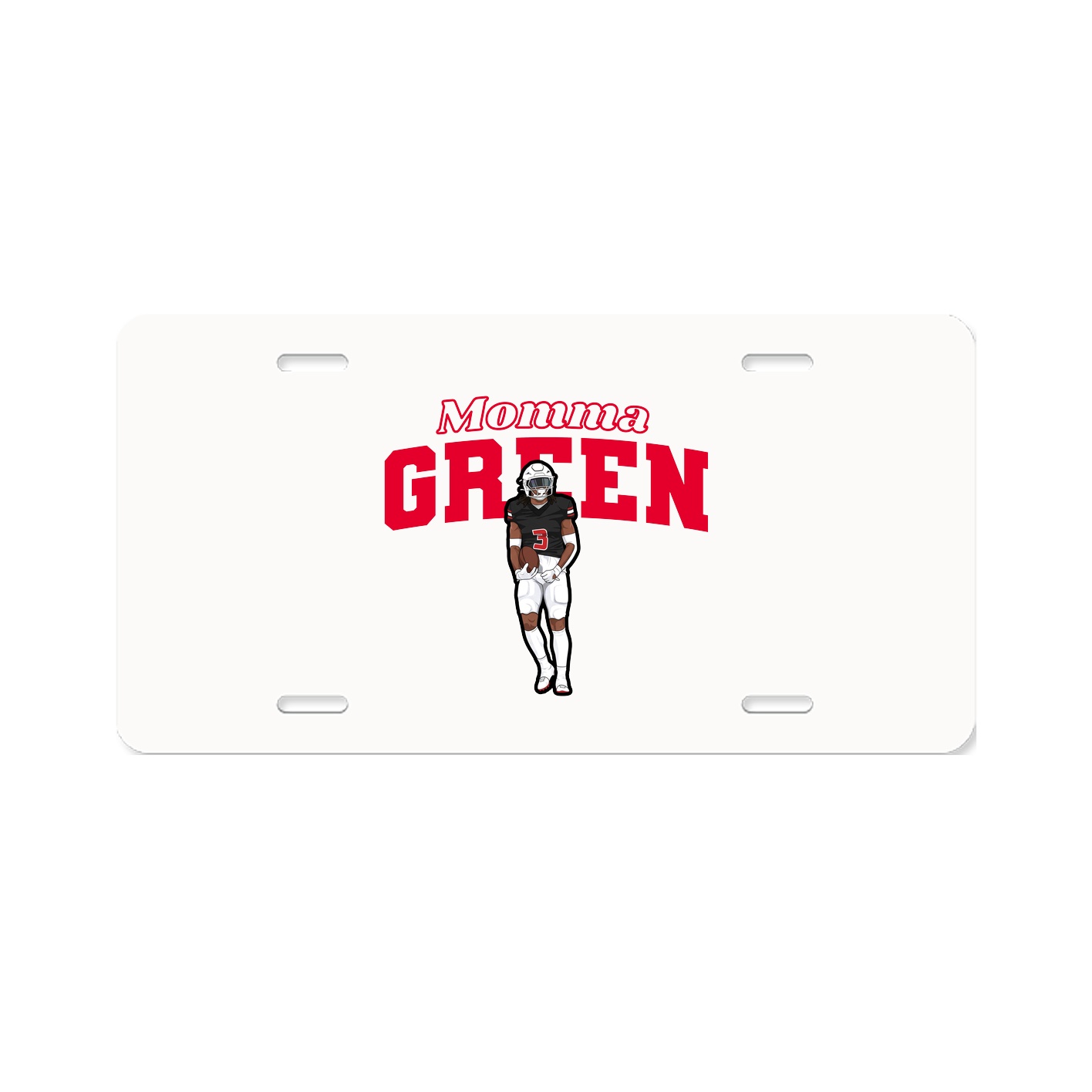 License Plate — Mothers Day Block in Classic